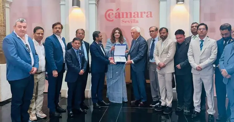 ফ্রান্সিসকো হেরেরা লিওনের সঙ্গে পররাষ্ট্র প্রতিমন্ত্রীর